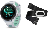 Spordikell Garmin Forerunner 265S Music, White + HRM-Pro Plus pulsivöö White + HRM-Pro Plus pulsivöö