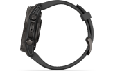 Spordikell Garmin fenix 8 43mm AMOLED,Saph,CrbnGry Ti/Blk,Blk/PebblGryBnd Sapphire Carbon Gray DLC Ti with Black Band