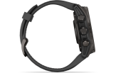 Spordikell Garmin fenix 8 43mm AMOLED,Saph,CrbnGry Ti/Blk,Blk/PebblGryBnd Sapphire Carbon Gray DLC Ti with Black Band