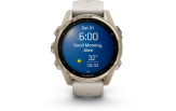 Spordikell fenix 8 43mm AMOLED Sapphire Soft Gold with Fog Gray Band