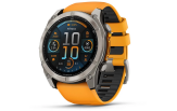 Spordikell fenix 8 51mm AMOLED Sapphire Titanium with Orange Band