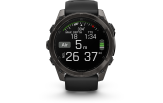 Spordikell Garmin fenix 8 51mm AMOLED,Saph,CrbnGryTi/Blk,Blk/PebbleGryBnd,EMEA Sapphire Carbon Gray DLC Ti with Black band