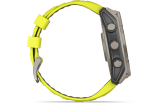 Spordikell Garmin fenix 8 51mm Sapphire Solar Titanium with Yellow Band Sapphire - Titanium with Yellow Band