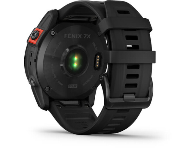 Spordikell Garmin fenix 7X Black Slate Gray Band Solar - Slate Gray Black Band