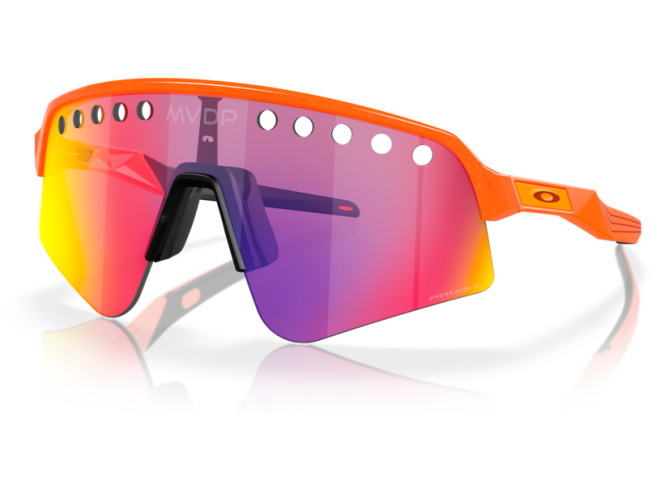 Päikeseprillid OAKLEY Sutro Lite Sweep MVDP Orange Sparkle Prizm Road Mathieu Van Der Poel Orange Sparkle Prizm Road