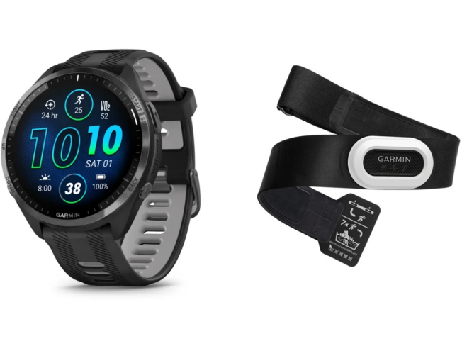 Spordikell Garmin Forerunner 965, Black + HRM-Pro Plus pulsivöö Black + HRM-Pro Plus pulsivöö