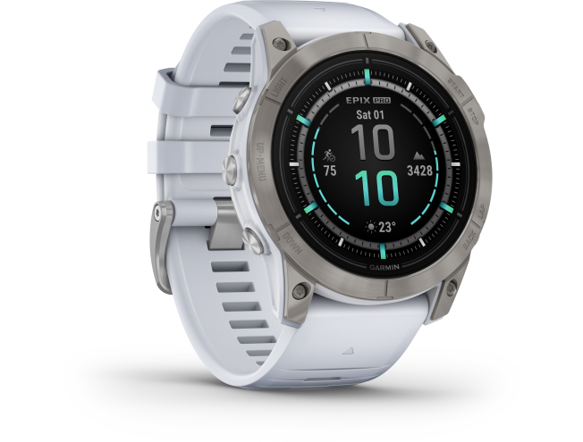 Spordikell Garmin epix PRO 51mm Sapphire Whitestone Sapphire Ti Whitestone