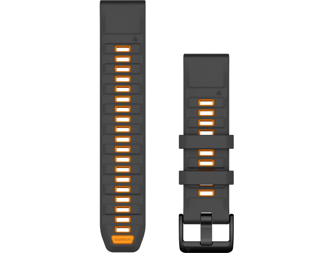 QUICKFIT 22 silikoon kellarihm twotone - Graphite/Spark Orange Silikoon - Graphite/Spark Orange