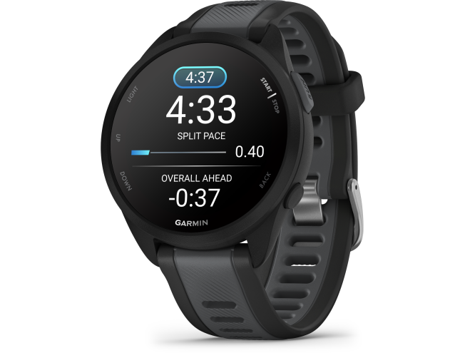 Spordikell Garmin Forerunner 165 Music Black/Slate Music - Black/Slate Grey