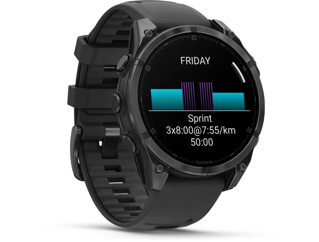 Spordikell Garmin fenix 8 47mm AMOLED Slate Gray with Black band